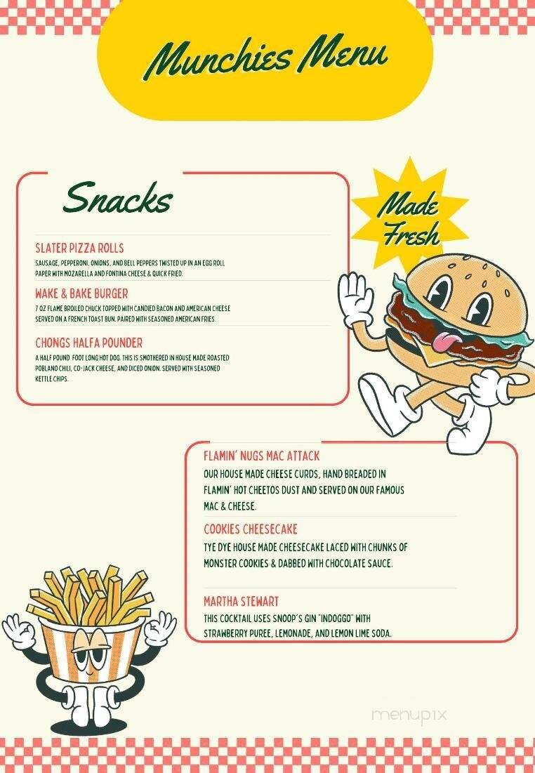 Menu page 1