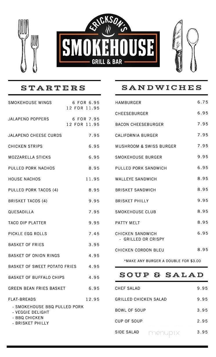 Menu page 1
