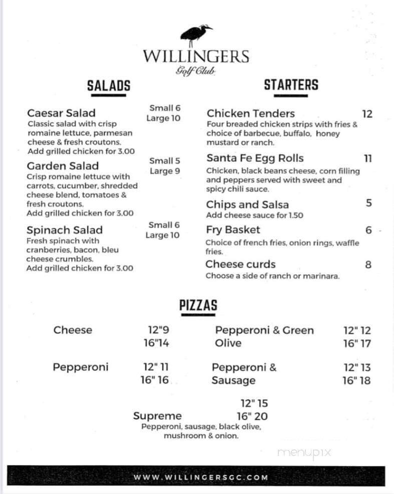 Menu page 2