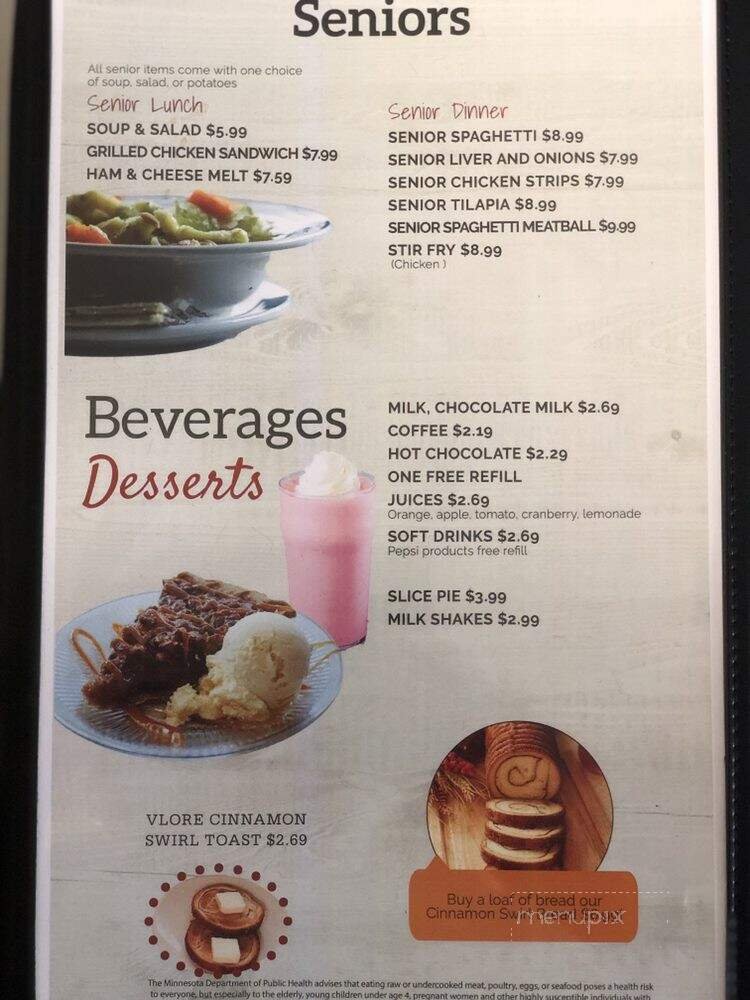 Menu page 2