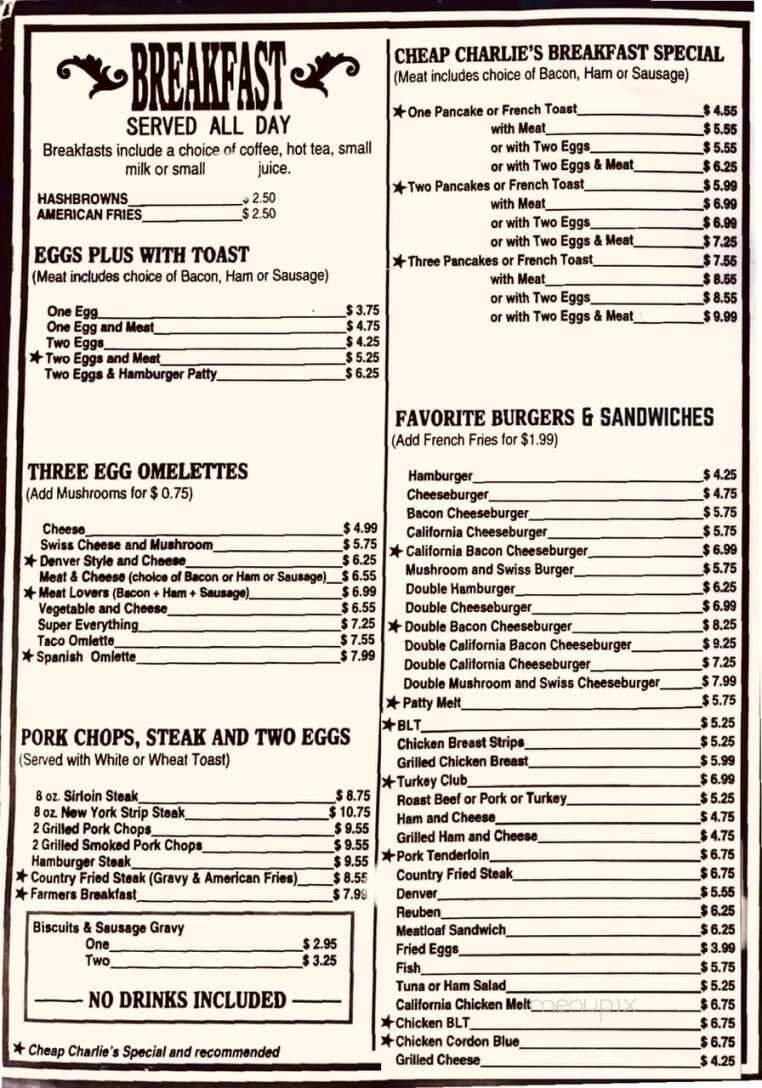 Menu page 2