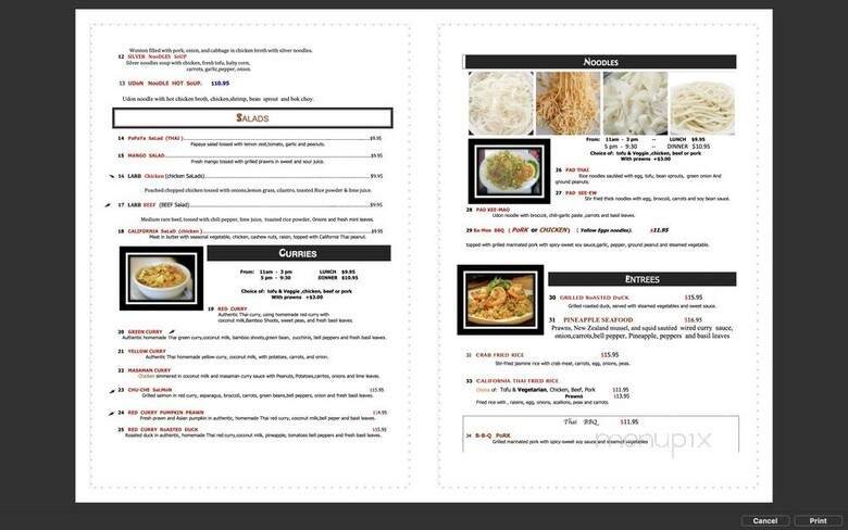 Menu page 6