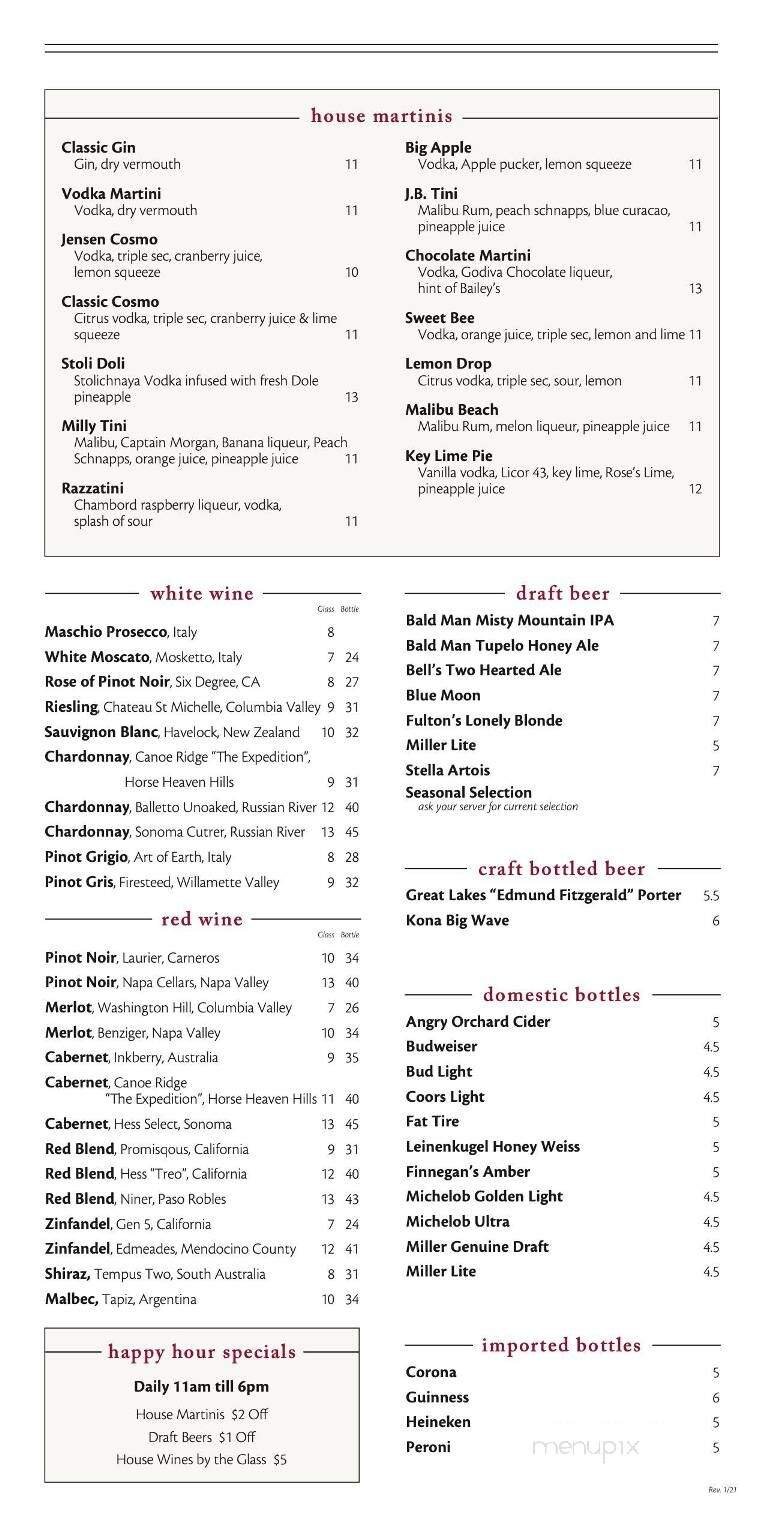 Menu page 2