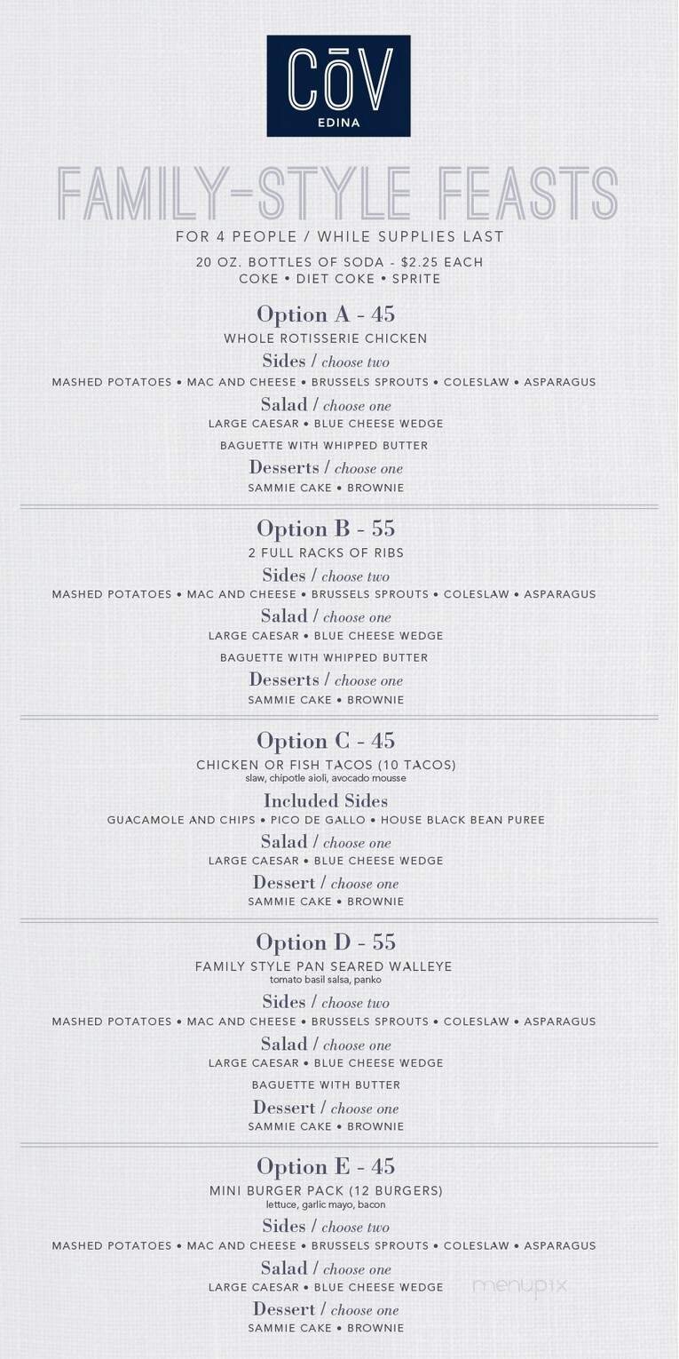 Menu page 2