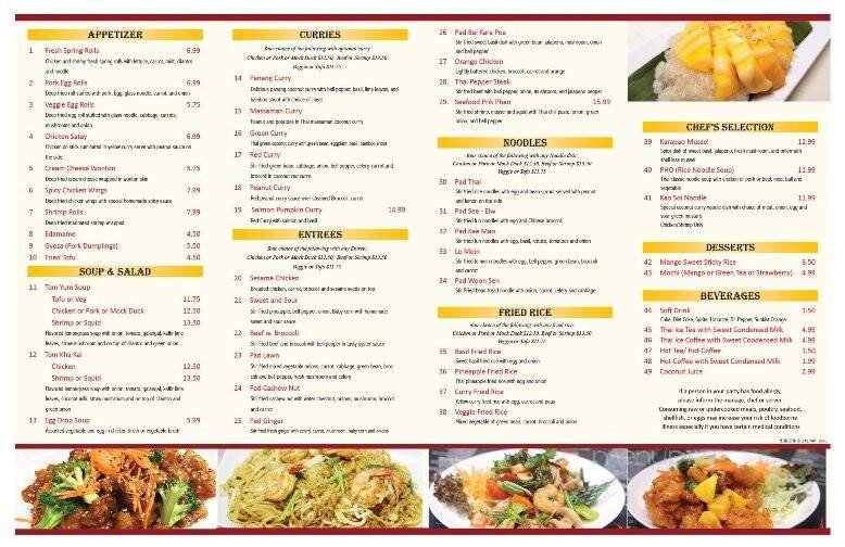 Menu page 2