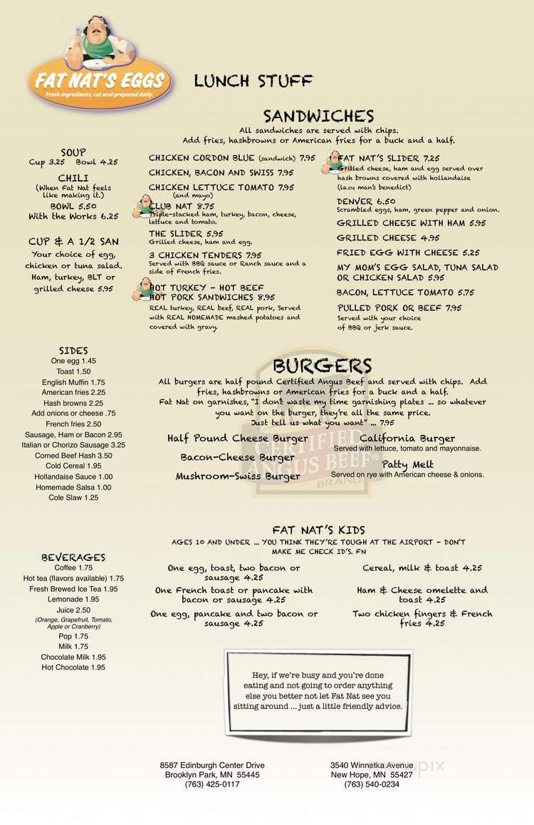 Menu page 2