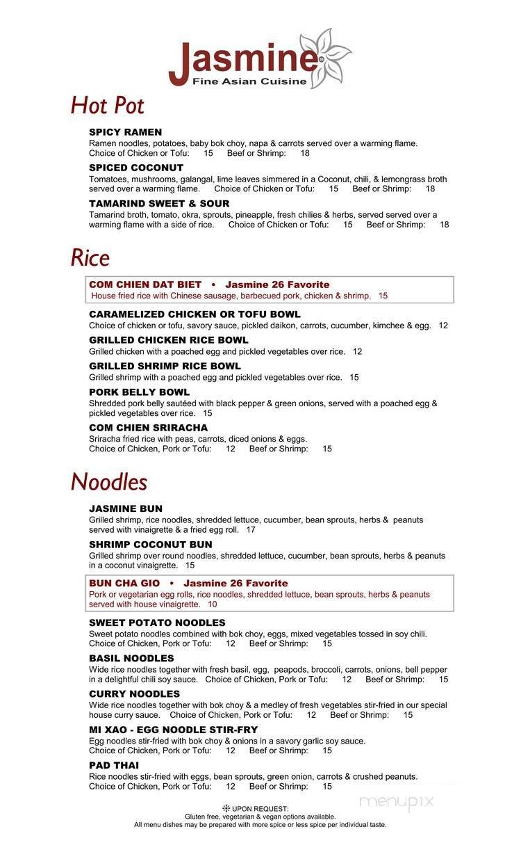 Menu page 2