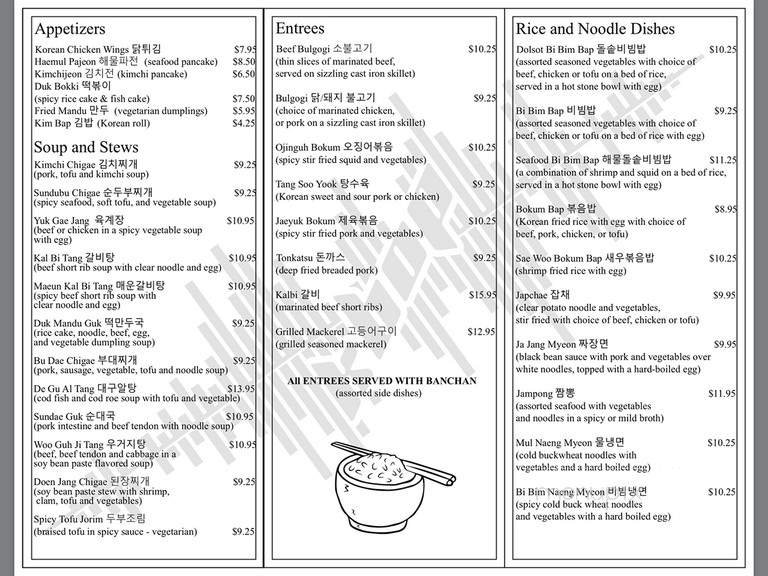 Menu page 2