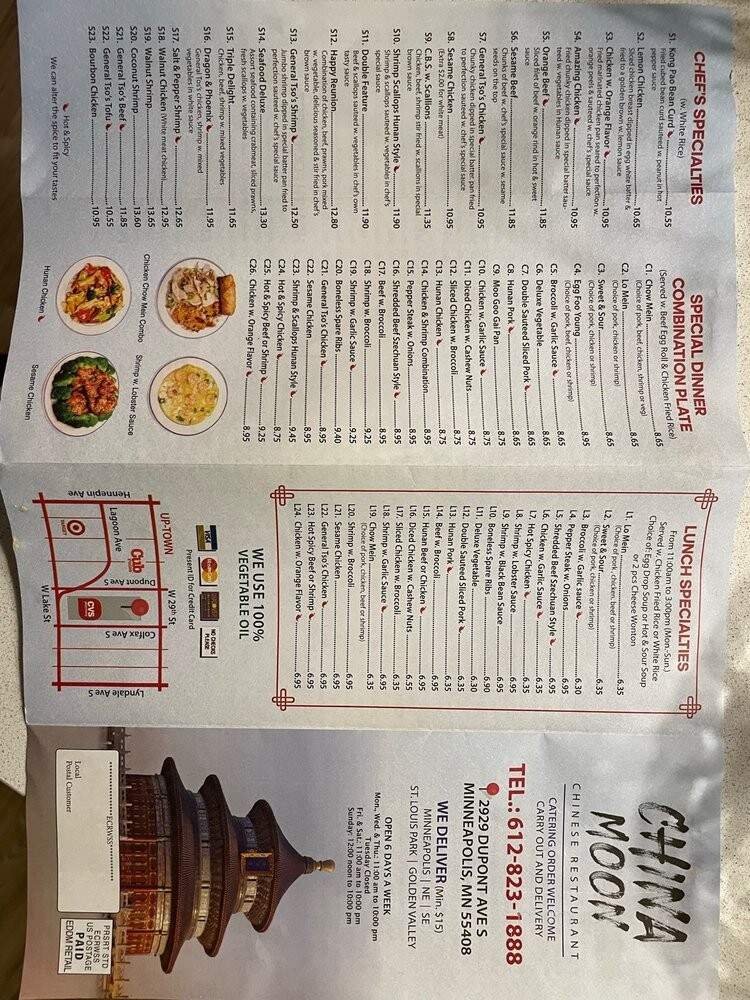 Menu page 2