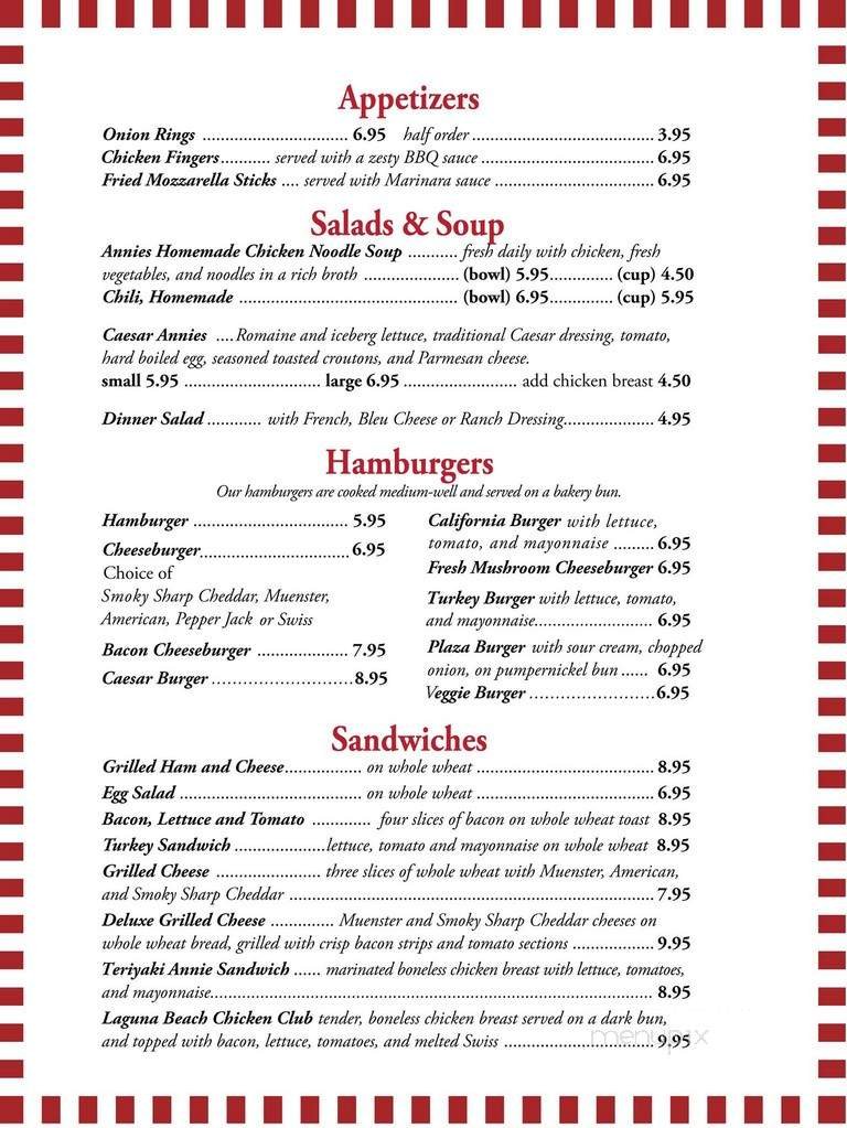 Menu page 2