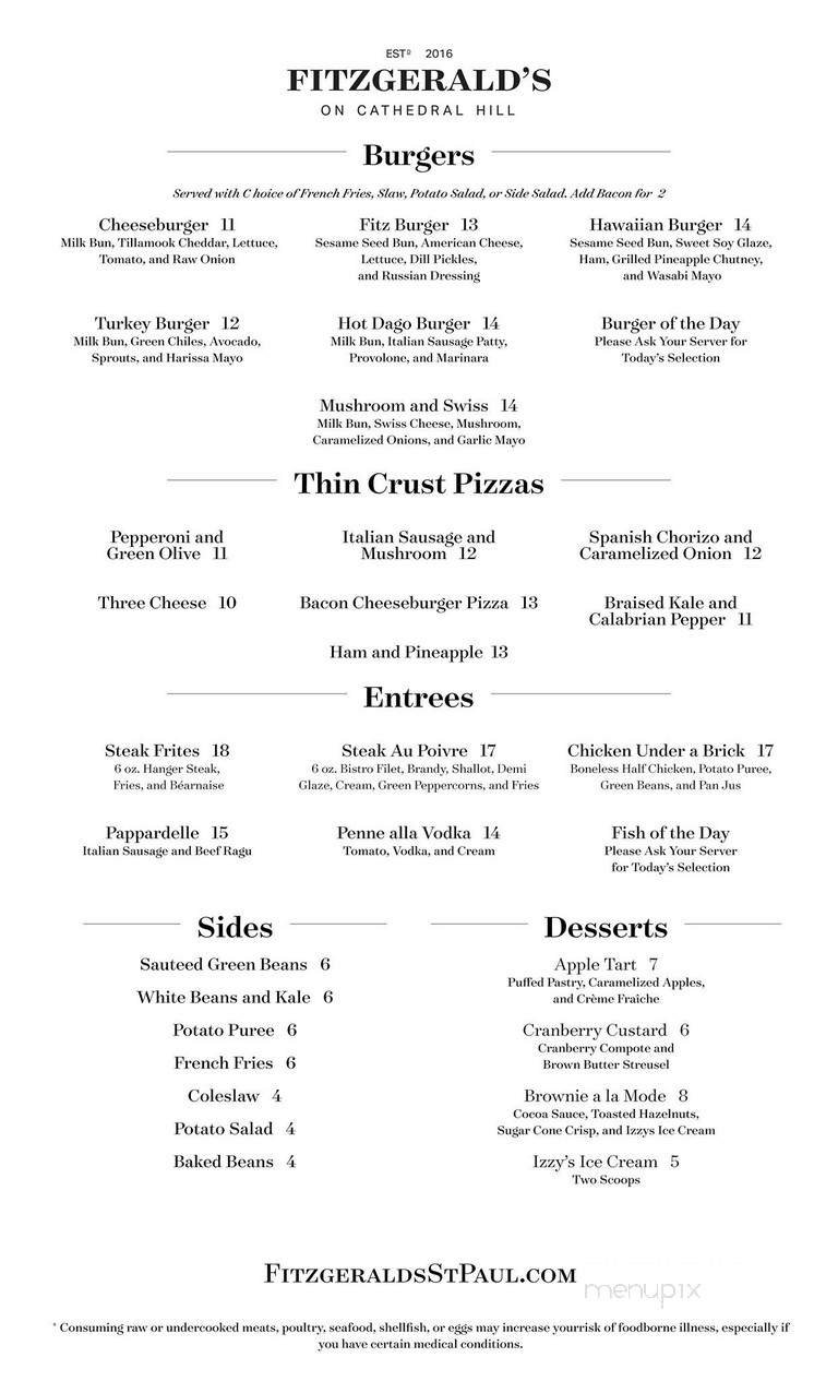 Menu page 2
