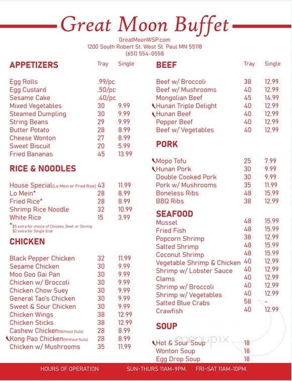 Menu page 2