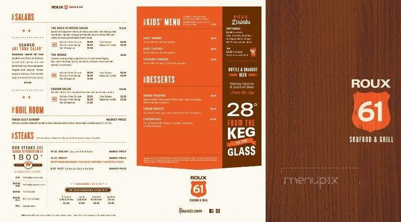Menu page 1