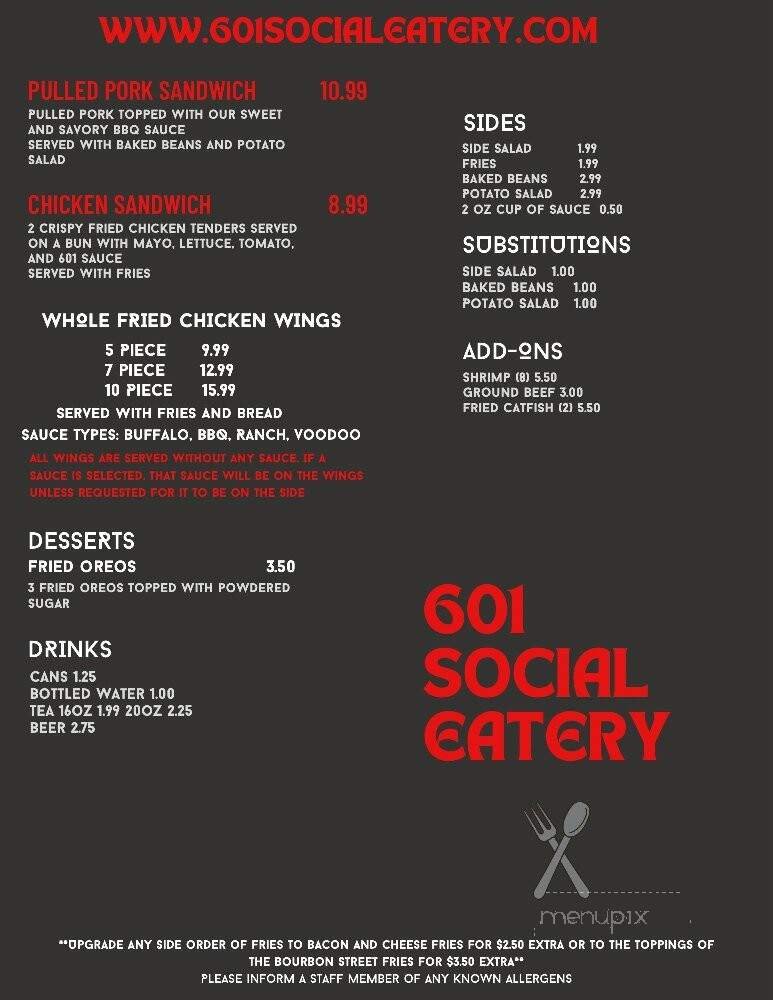 Menu page 2
