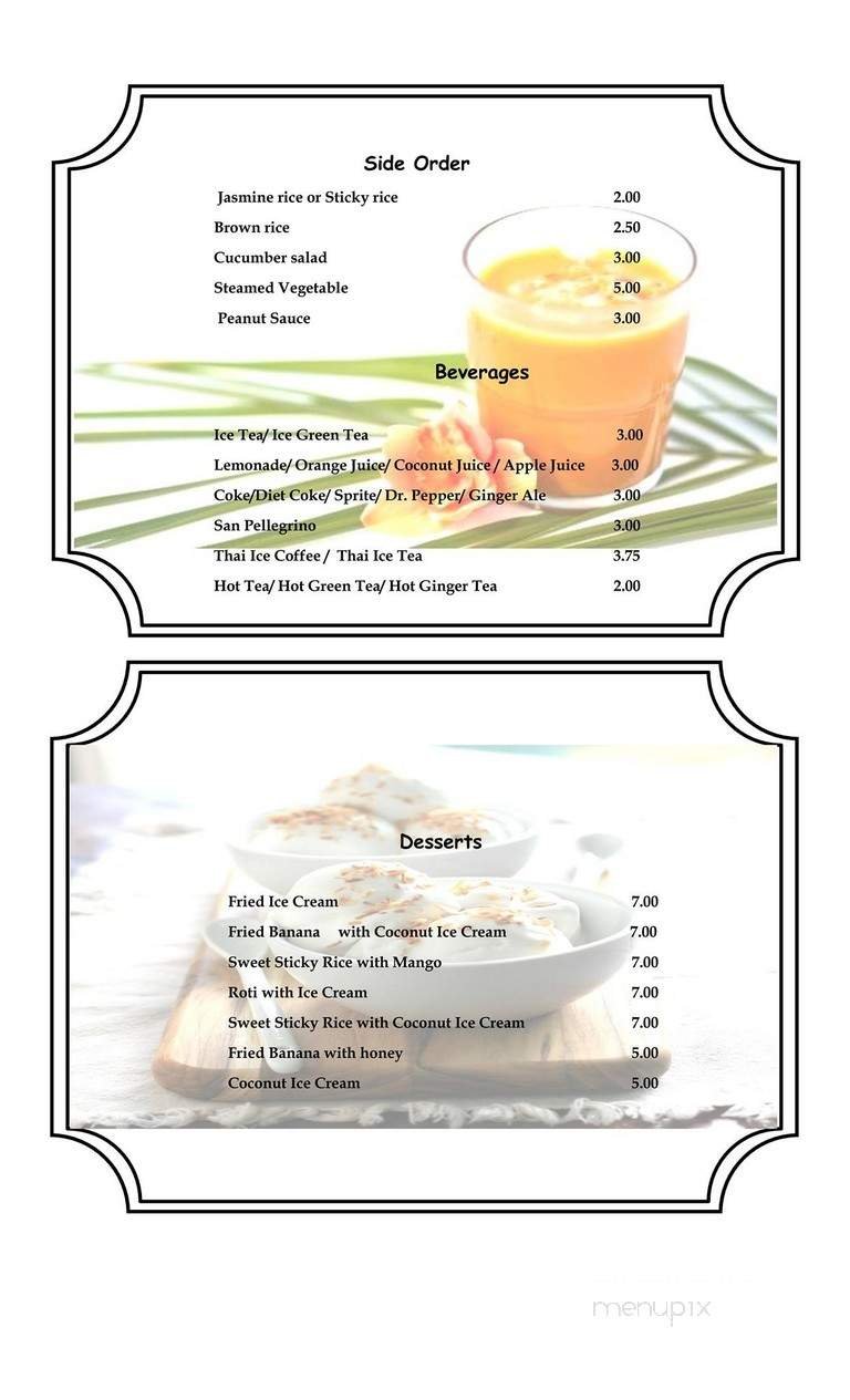 Menu page 1
