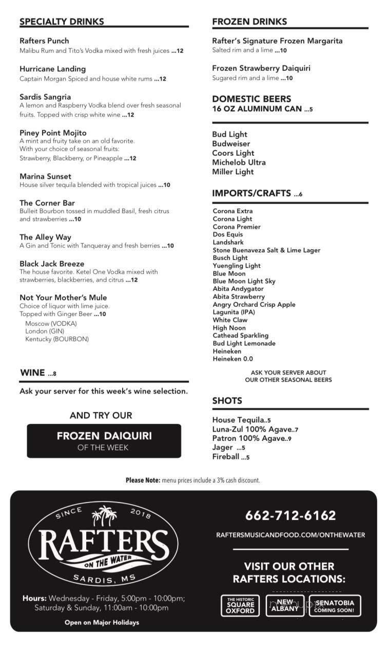 Menu page 2