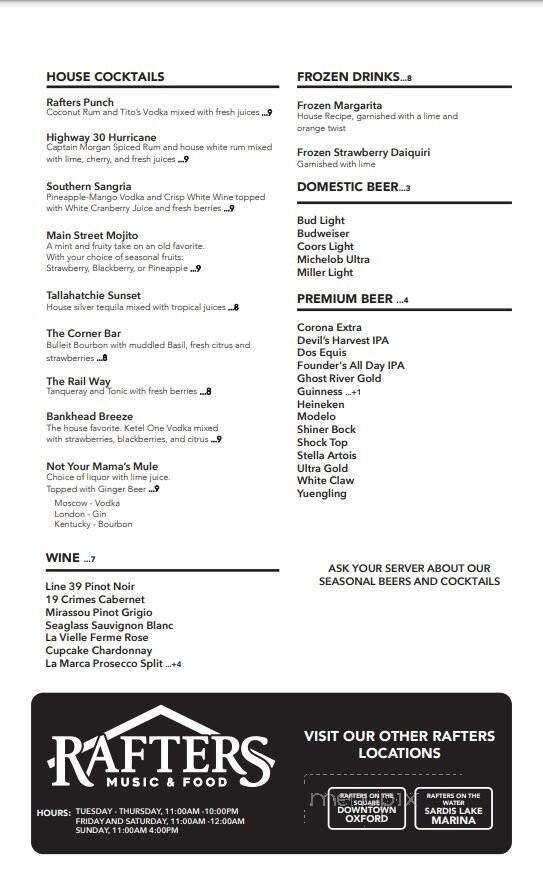 Menu page 2