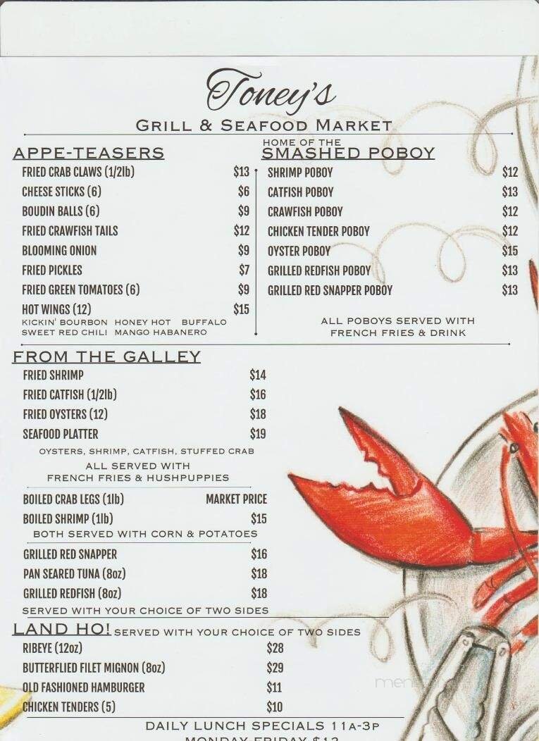 Menu page 2