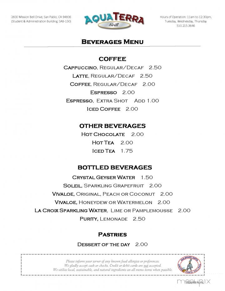 Menu page 2