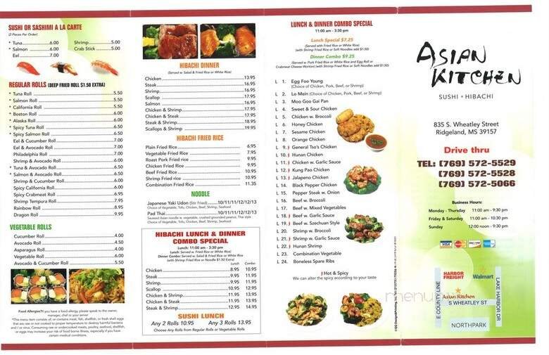 Menu page 2