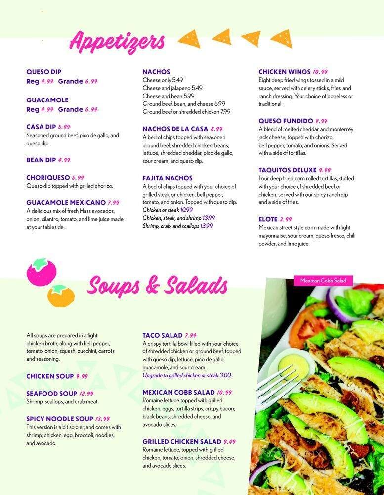 Menu page 2