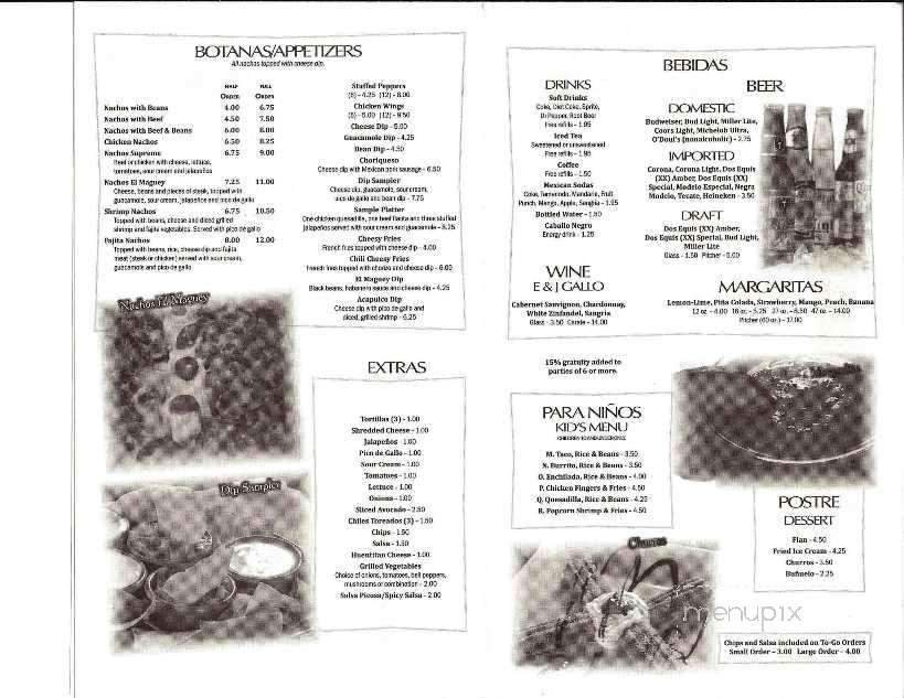 Menu page 2