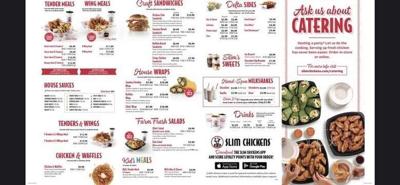 Menu page 1