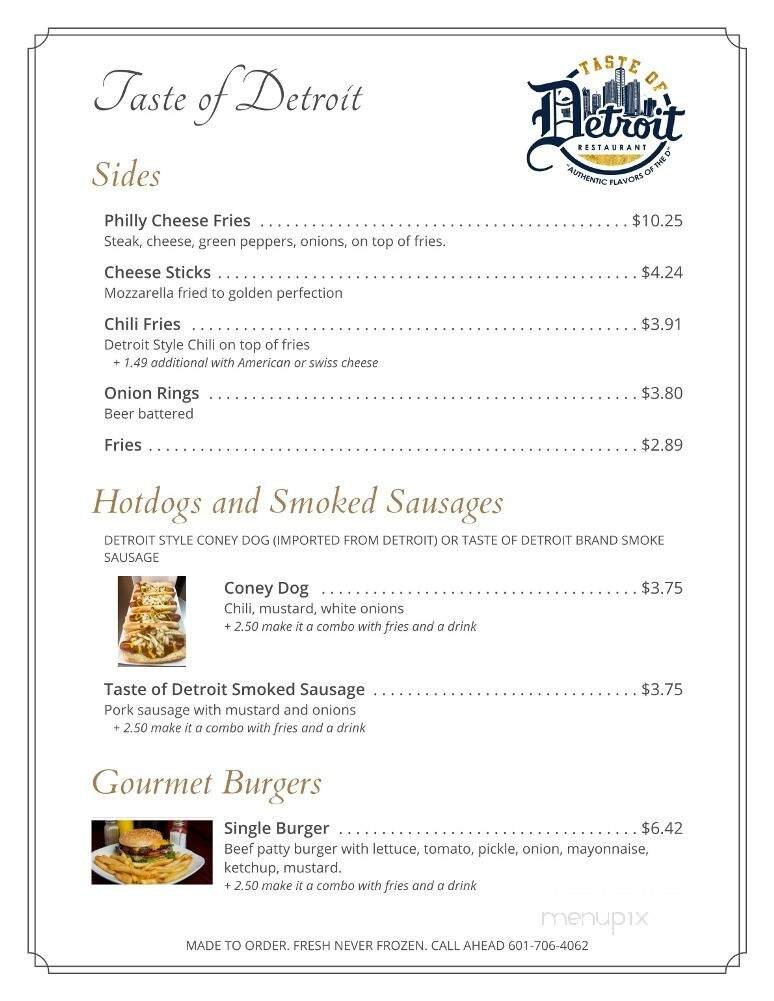 Menu page 2