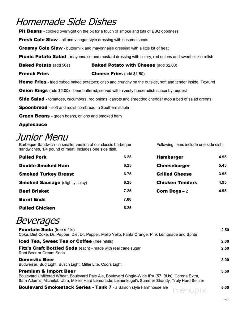 Menu page 2