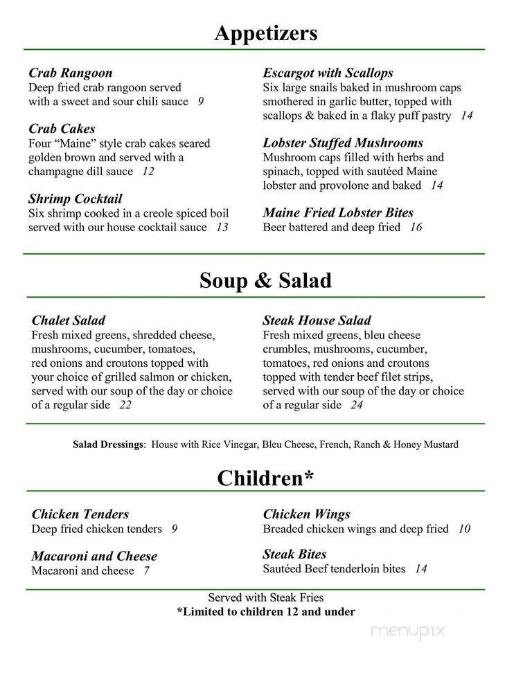Menu page 2