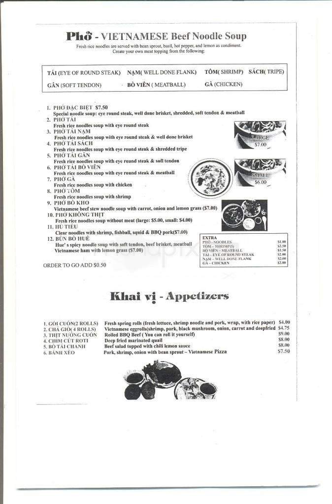 Menu page 2