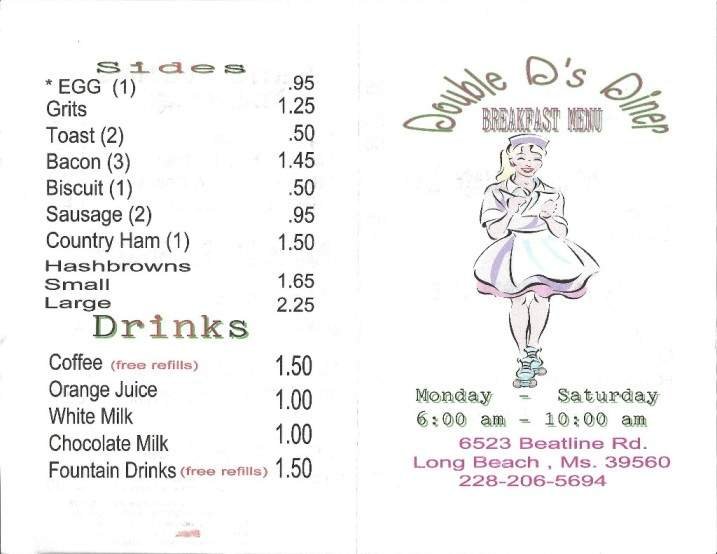Menu page 2