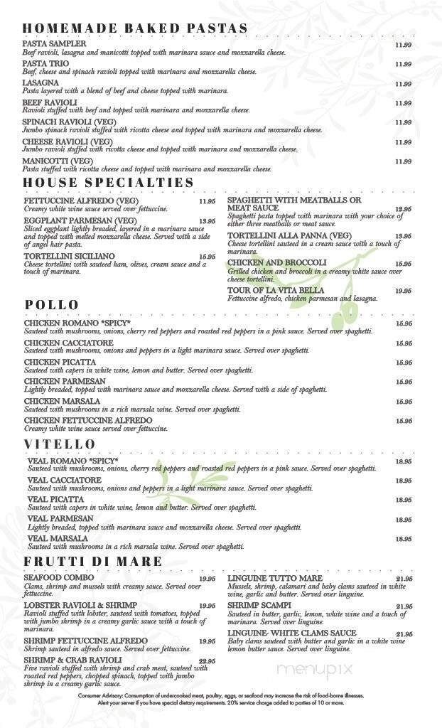 Menu page 2