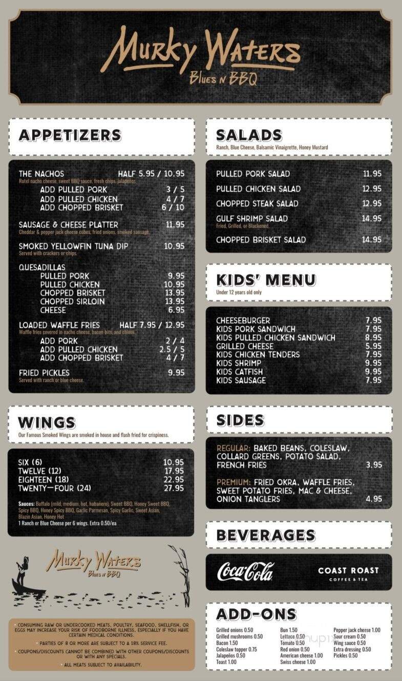 Menu page 1