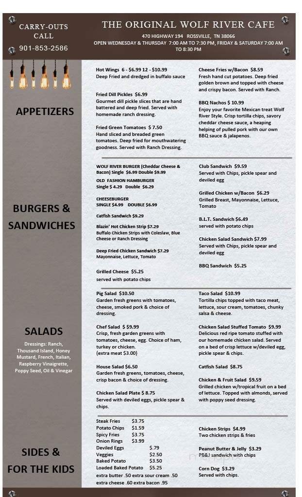 Menu page 2