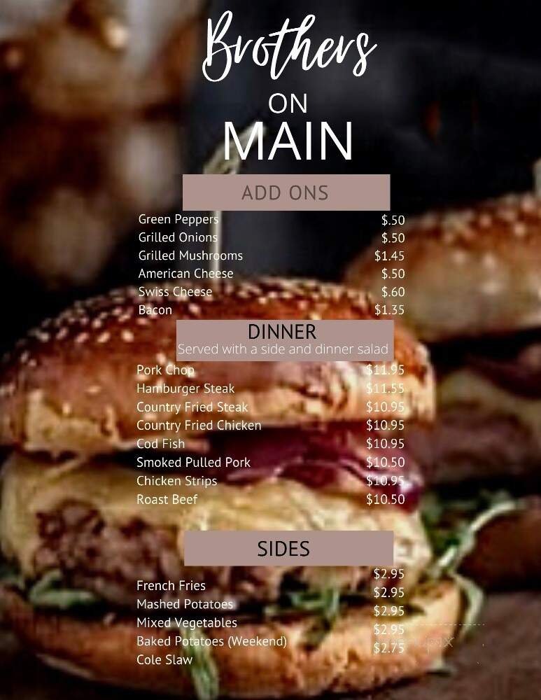 Menu page 2