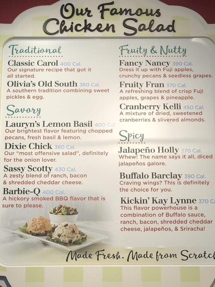 Menu page 1