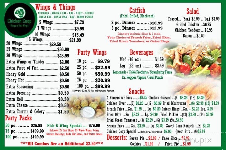 Menu page 2