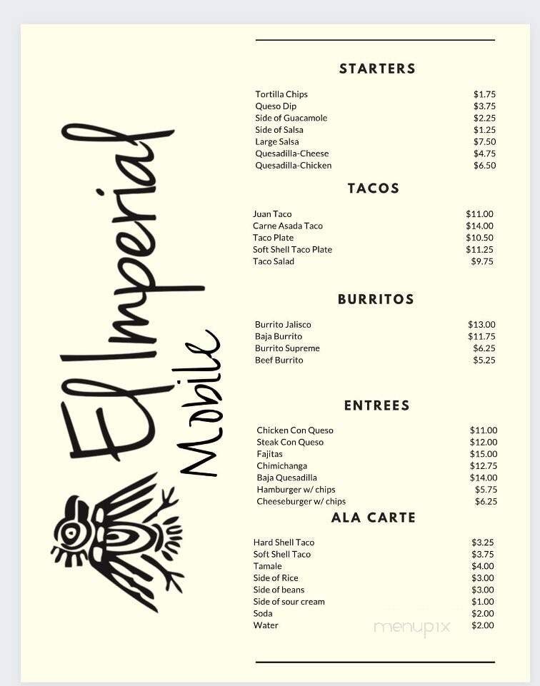 Menu page 2