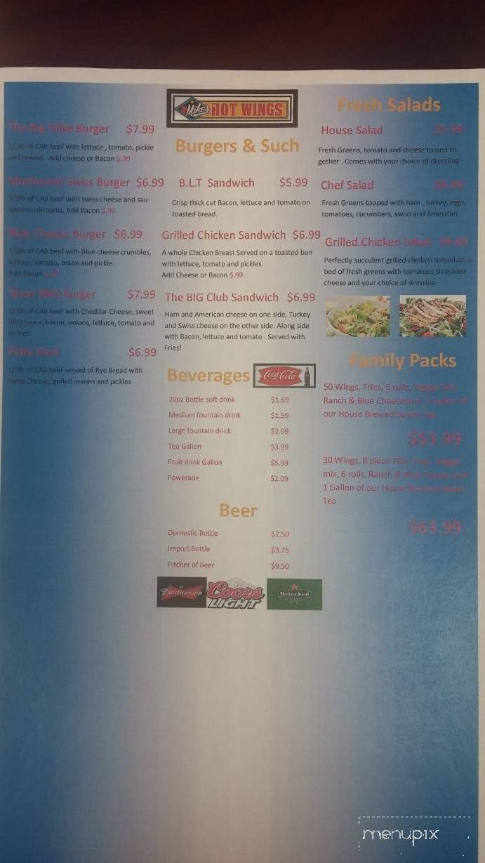 Menu page 2