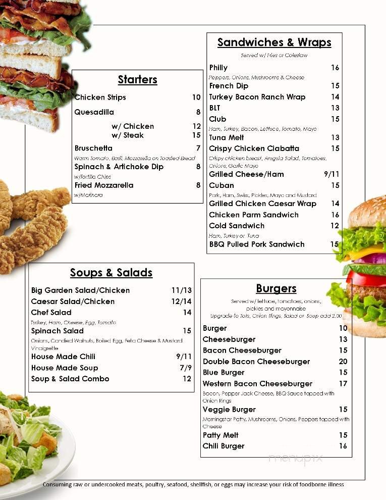 Menu page 2