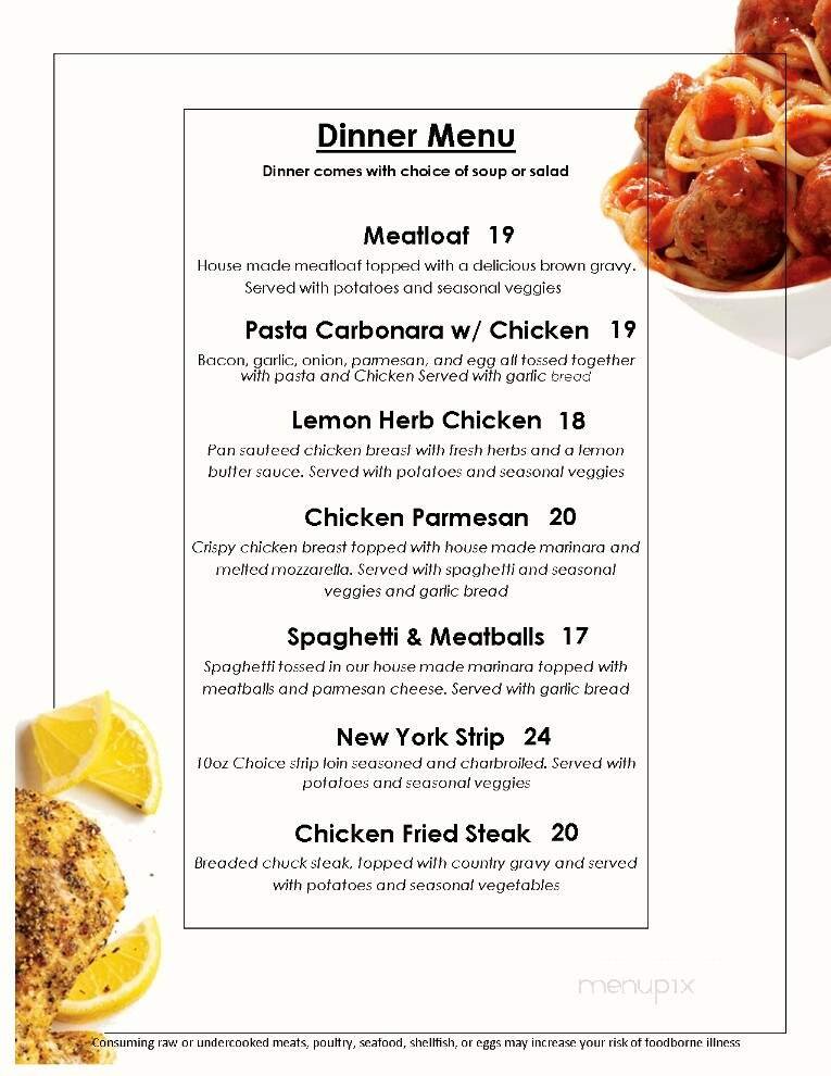 Menu page 3