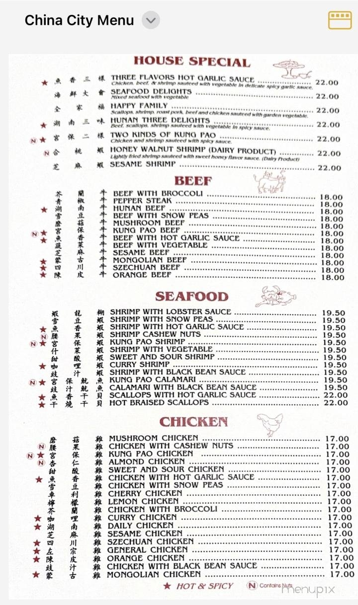 Menu page 3