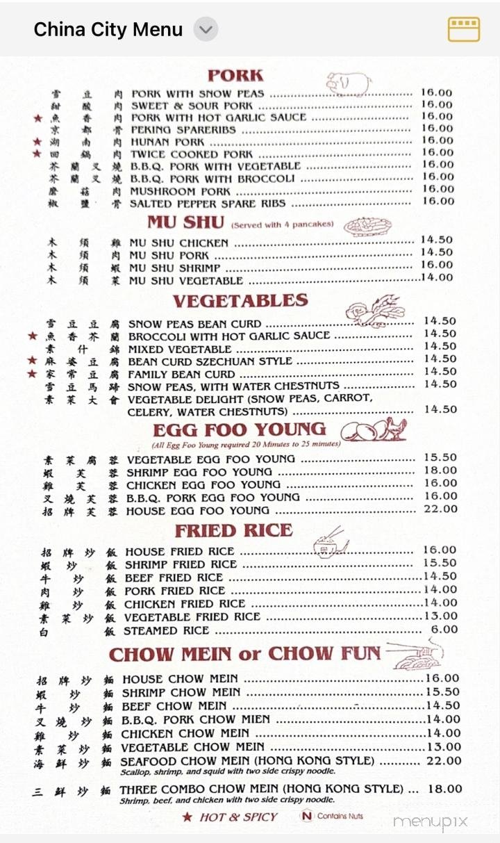 Menu page 4