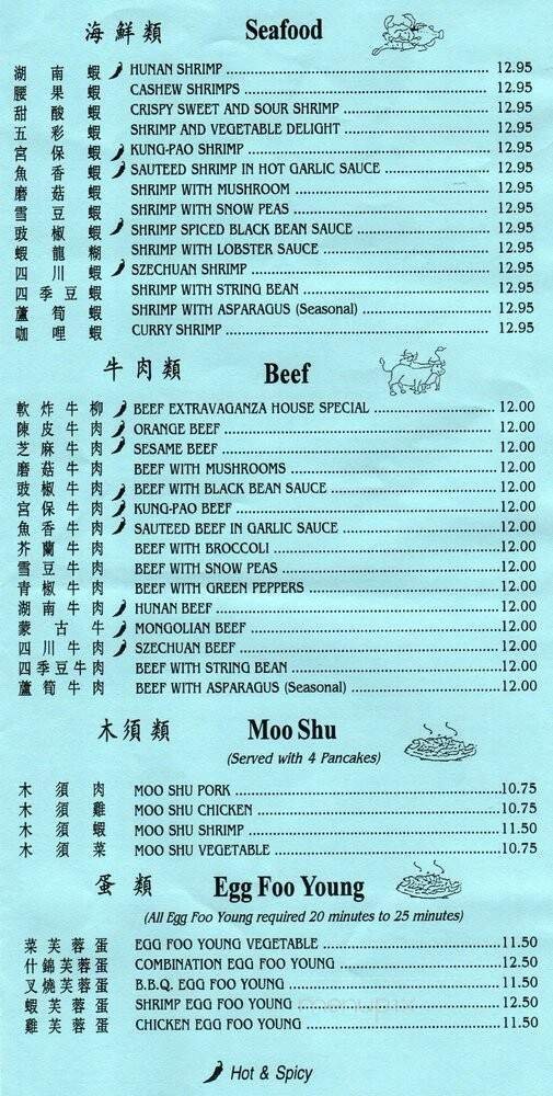 Menu page 2