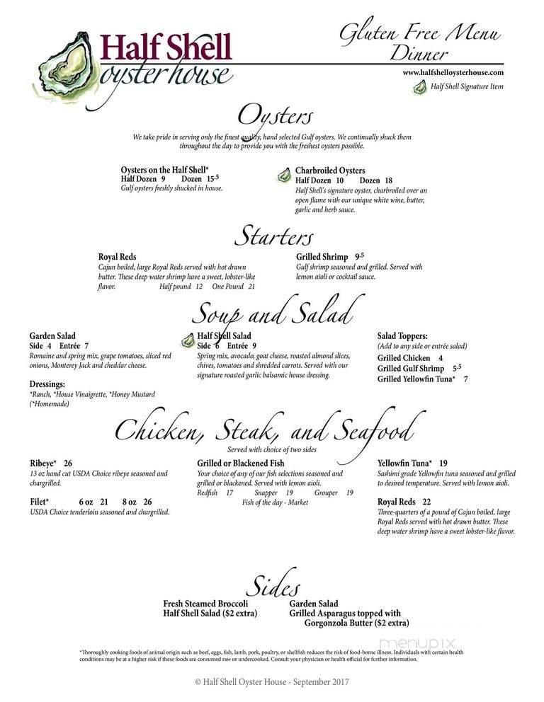 Menu page 2