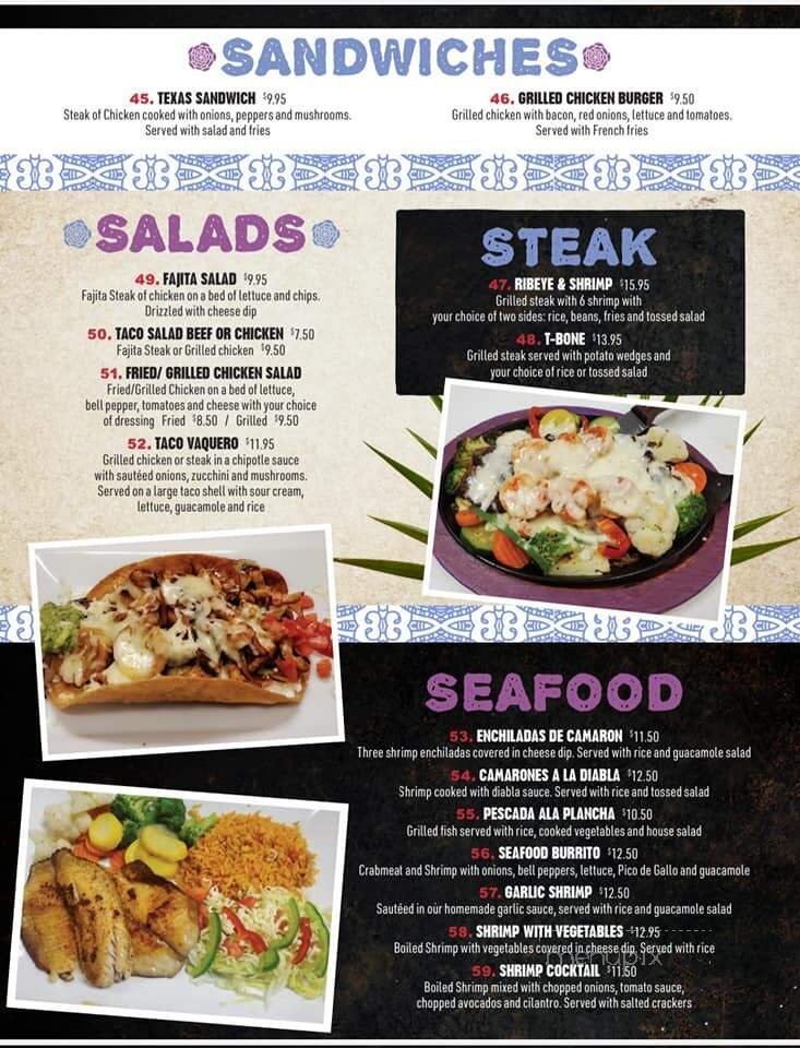 Menu page 6