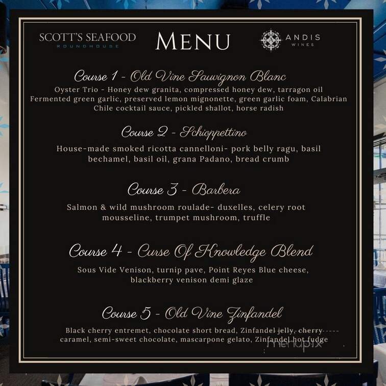 Menu page 1