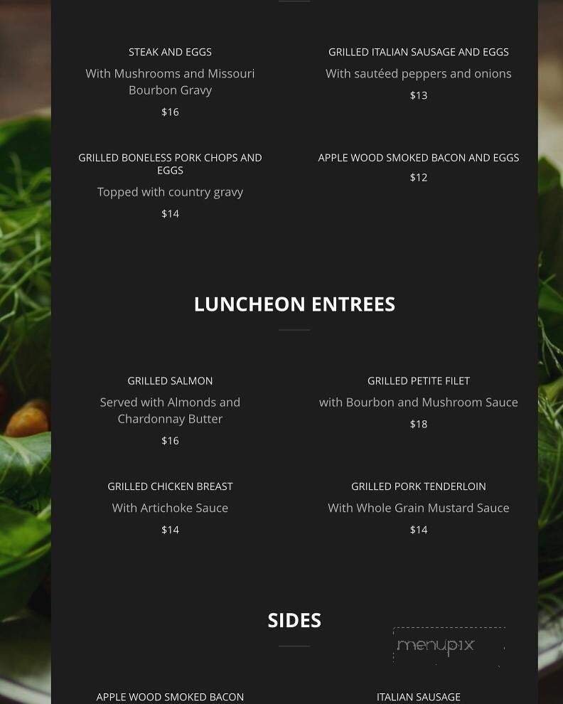 Menu page 1