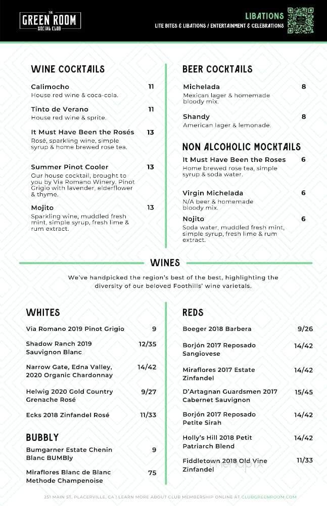 Menu page 2